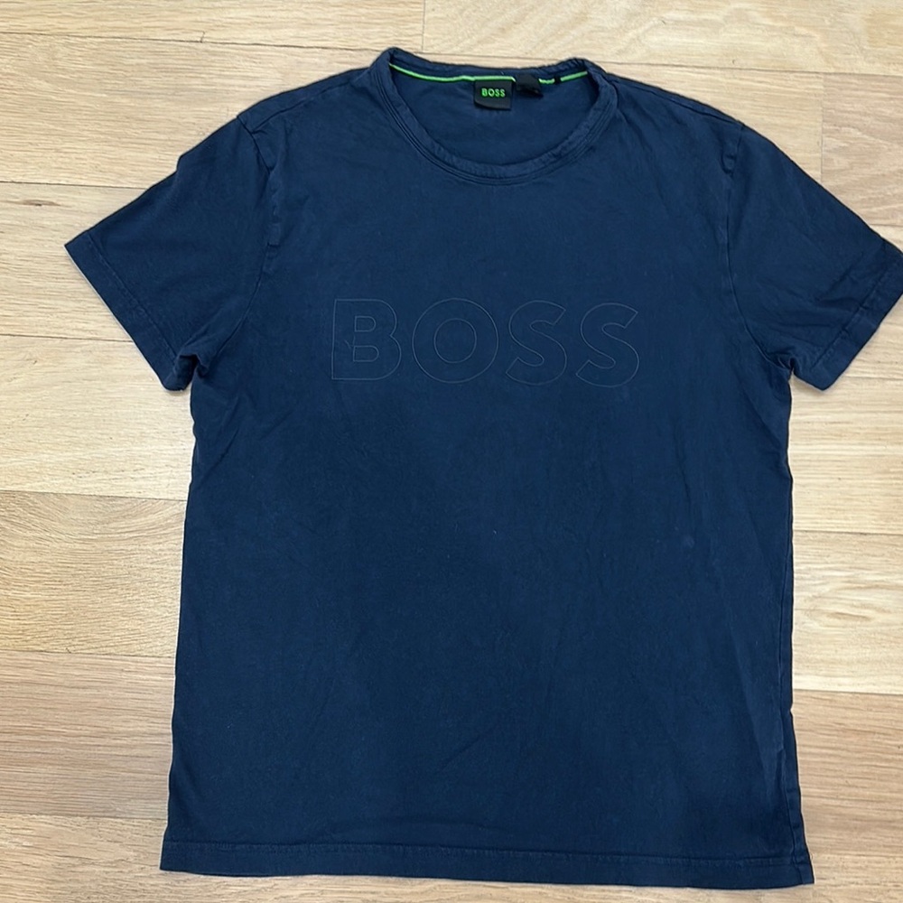 Boss Blue Short Sleeve Tee